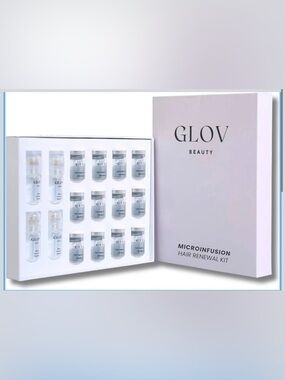 Glov Beauty Micro Infusion Hair Renewal Kit – 0.25mm Gold Derma Stamp